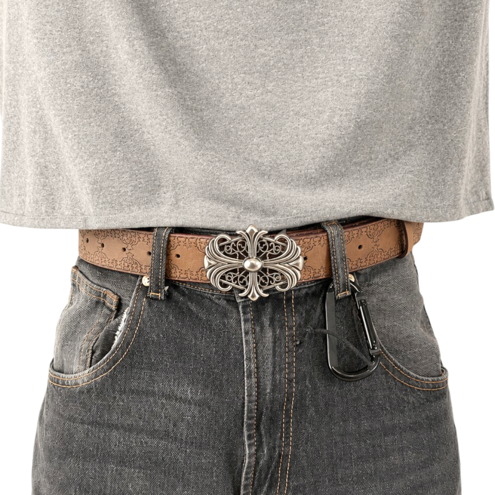 Outlyrs - Brown Filigree Belt